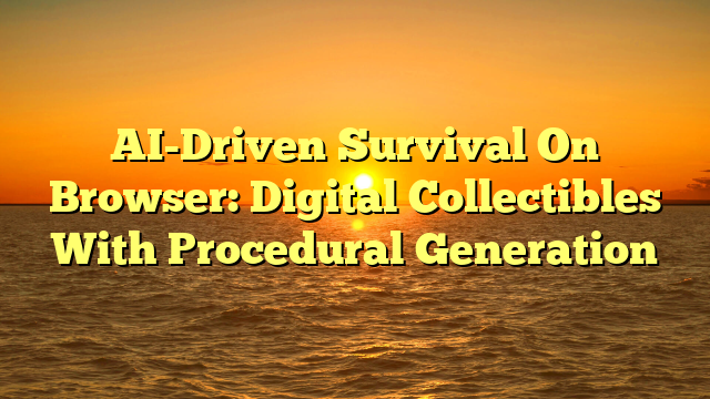AI-Driven Survival On Browser: Digital Collectibles With Procedural Generation
