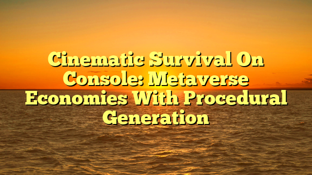 Cinematic Survival On Console: Metaverse Economies With Procedural Generation